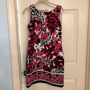 NWOT PERCEPTIONS PETITE VIBRANT DRESS